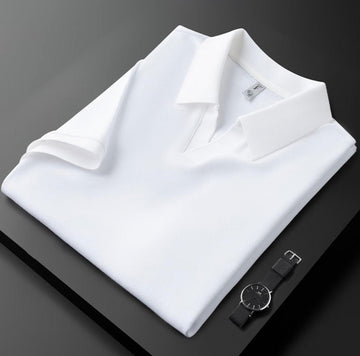 Premium White Polo T-shirt